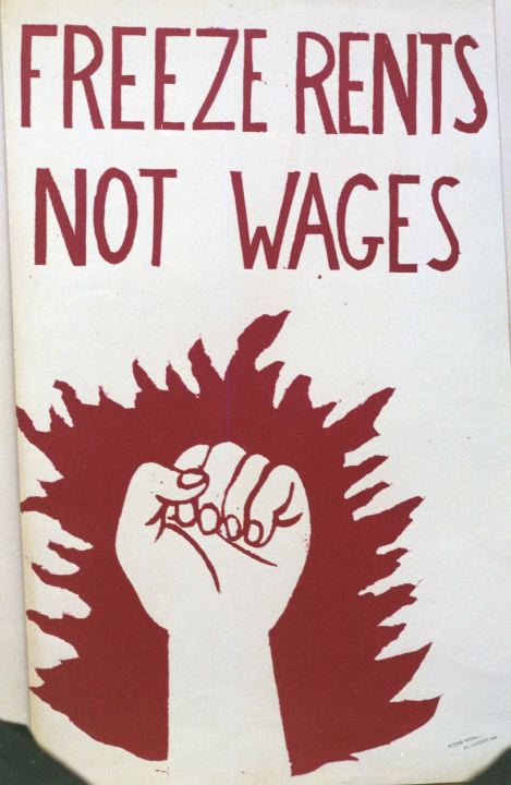 Freeze Rents Not Wages