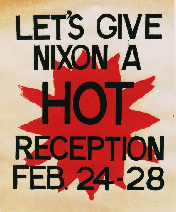 Give Nixon a hot reception