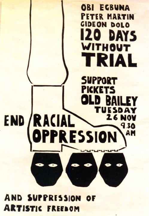 End racial oppression and suppression of artistic freedom