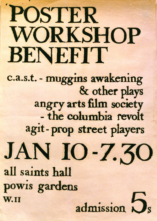 The Poster Workshop Benefit