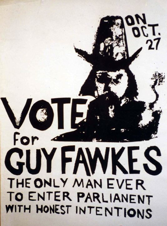 Vote Guy Fawkes