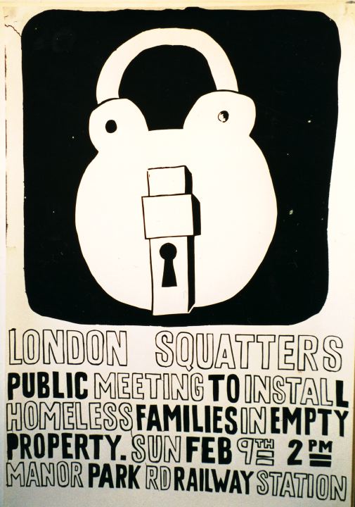 London Squatters public meeting