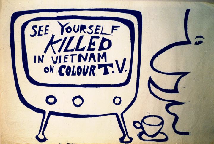 See yourself killed on colour TV